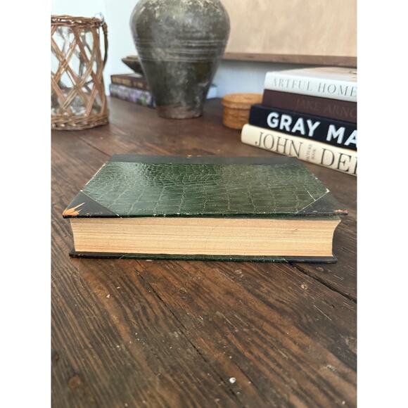 Antique Leather Bound Book 1906 Biografiskt Hanlexikon - Picture 4 of 6